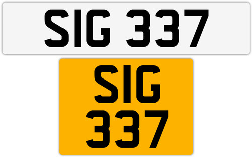 Sig 337 3x3 - dataless, targa