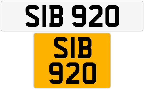 Sib 920 3x3 - 920, targa