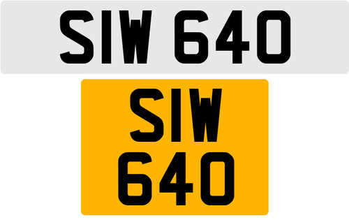 Siw 640 3x3 dataless targa - siw, s