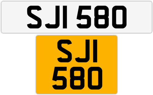 Sji 580 3x3 targa privata - sji, s