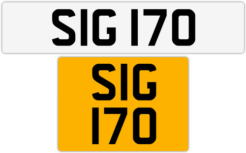 Sig 170 3x3 dataless targa - 170,