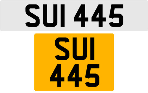 Sui 445 3x3 - 445, dataless