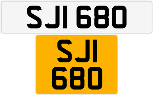 Sji 680 3x3 targa privata - 3x3,
